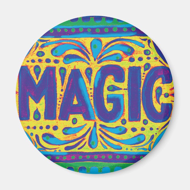 Blue Magic Magnet (Framsidan)