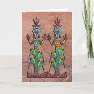 Blue Maj People, Navajo Mythology Kort