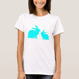 Blue Mamma och Baby Bunny T Shirt