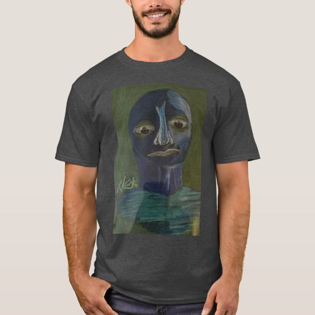 Blue Man BESTÄMNING T Shirt (Framsida)
