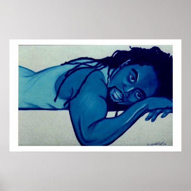 Blue Man Poster (Framsidan)