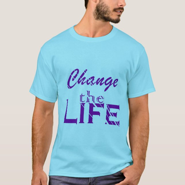 Blue Manar Basic T-Shirt (Framsida)