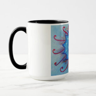 Blue Mandala Combo Mugg