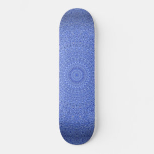 Blue Mandala Mini Skateboard Bräda 18,5 Cm