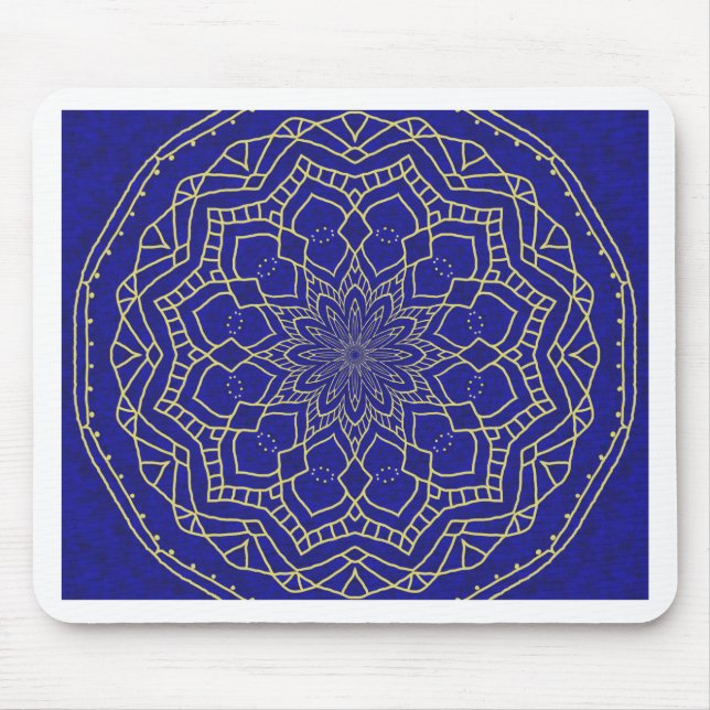 Blue Mandala Musmatta (Framsidan)