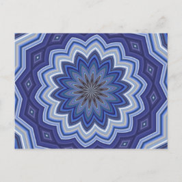 Blue Mandala Vykort