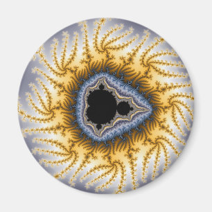 Blue Mandel - Fractal Magnet