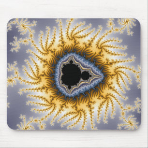 Blue Mandel - Fractal Mousepad Musmatta