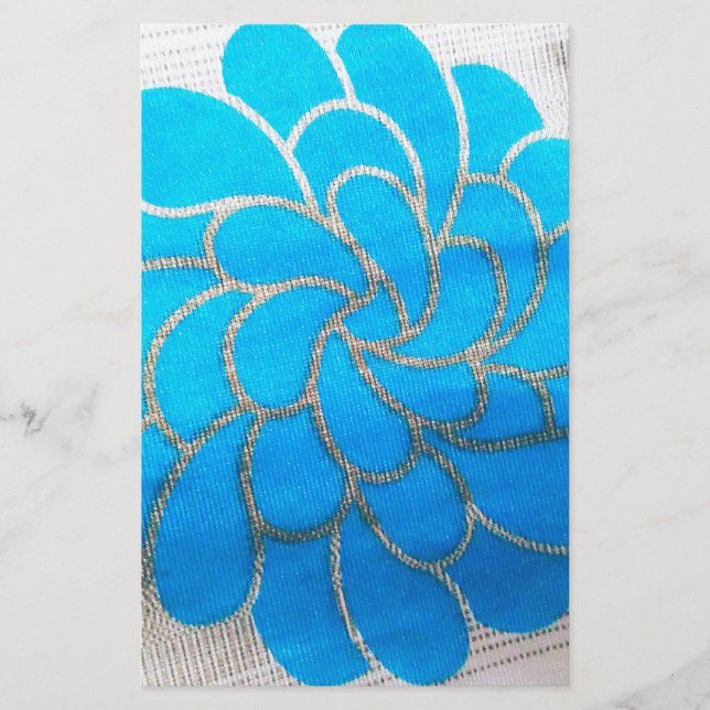 Blue Måne Design Brevpapper (Framsida)