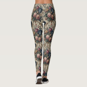 Blue Måne Grimoire - Gothic Victorian Leggings