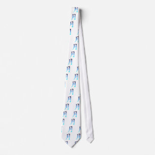 Blue Måne Kanji Slips