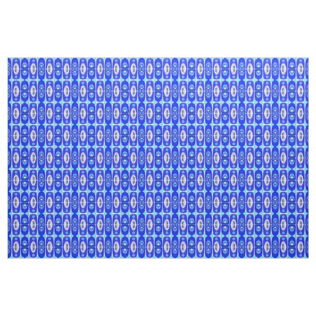 Blue måne tyg (Yard)