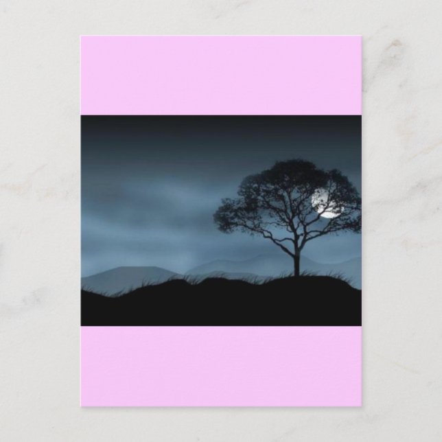 BLUE MÅNE VYKORT (Framsida)