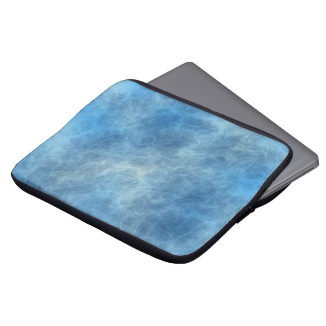 Blue Marble Abstrakt Laptop Fodral (Framsida topp)
