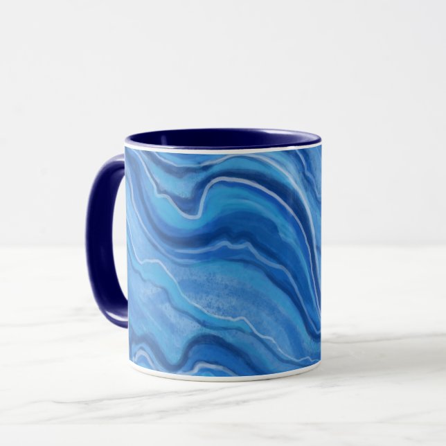 Blue Marble Coffee Mugg (Framsida vänster)