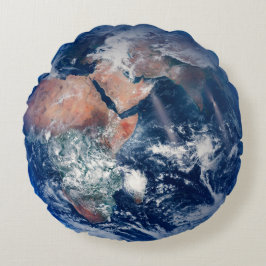 Blue Marble Earth, 2014 Satellite Photograph Rund Kudde
