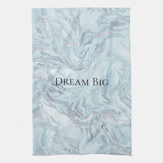 Blue Marble Kökshandduk (Vertikal)