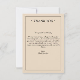 Blue Marble Modern Coastal Bröllop Tack Kort