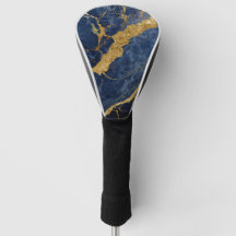 Blue Marble Mönster med Guld