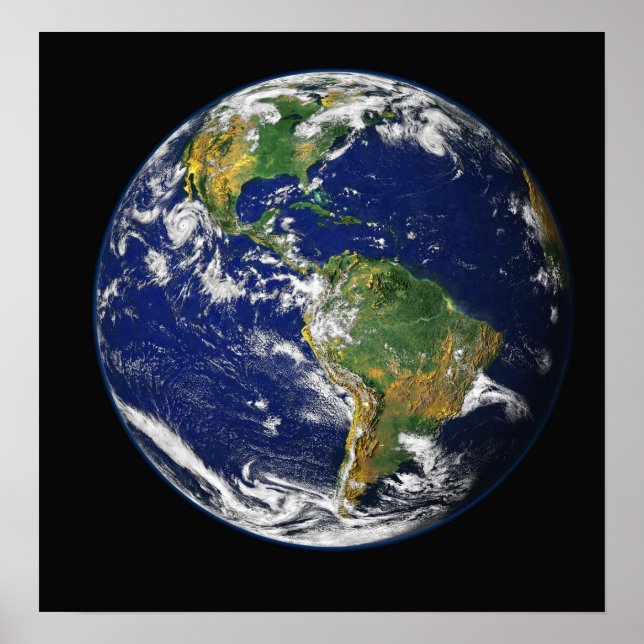 Blue Marble Poster (Framsidan)