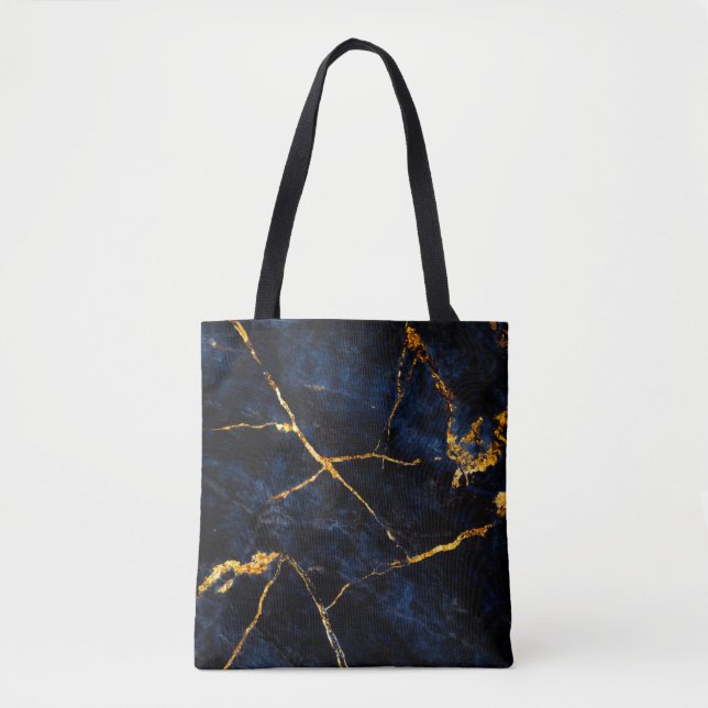 Blue marble texture background, Italian marble sla Tygkasse (Framsida)