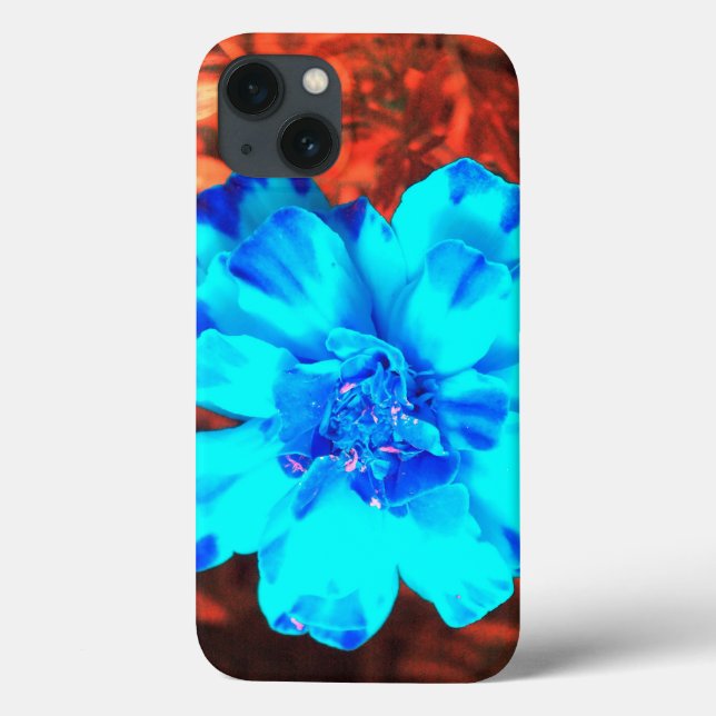 Blue Marigold II iPad Case (Baksida)