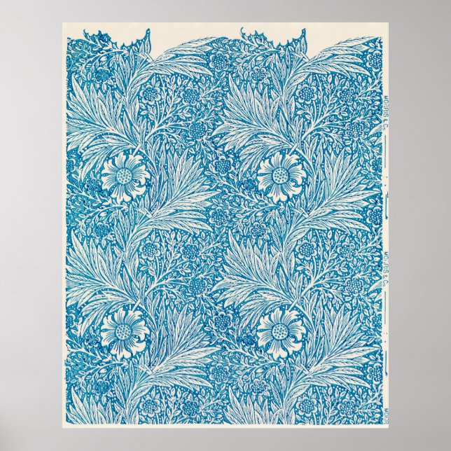 Blue Marigold Poster (Framsidan)