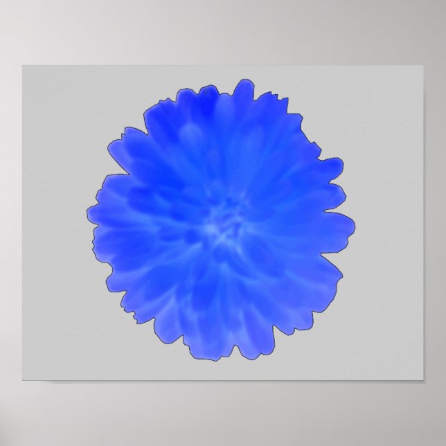 Blue Marigold Poster (Framsidan)