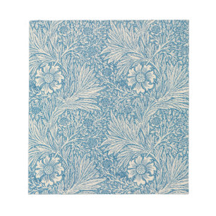 Blue Marigolds (av William Morris) Anteckningsblock