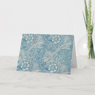 Blue Marigolds (av William Morris) Kort