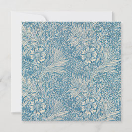 Blue Marigolds (av William Morris) Kort