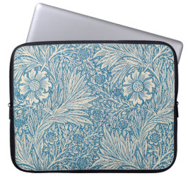 Blue Marigolds (av William Morris) Laptop Fodral
