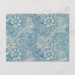 Blue Marigolds (av William Morris) Vykort