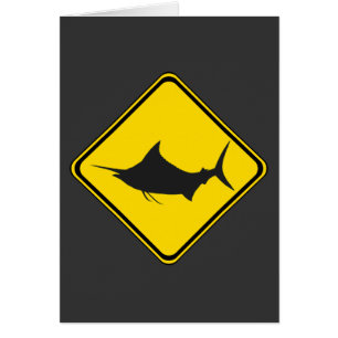 Blue Marlin Crossing! Hälsningskort