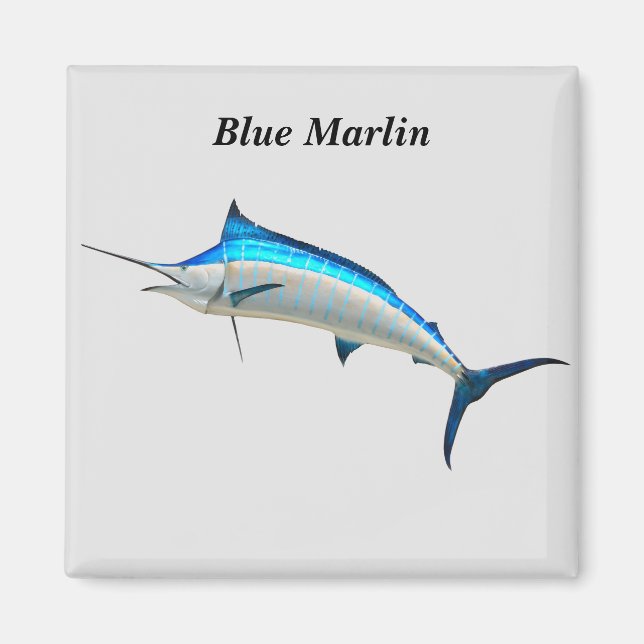 Blue Marlin Magnet (Framsidan)