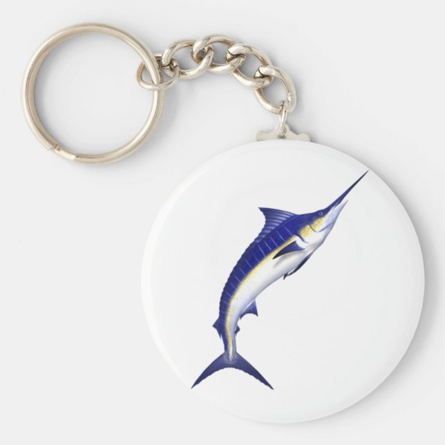 Blue Marlin Nyckelring (Framsidan)
