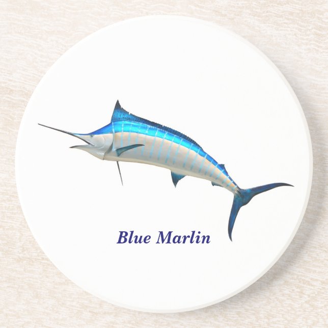 Blue Marlin Underlägg (Framsidan)