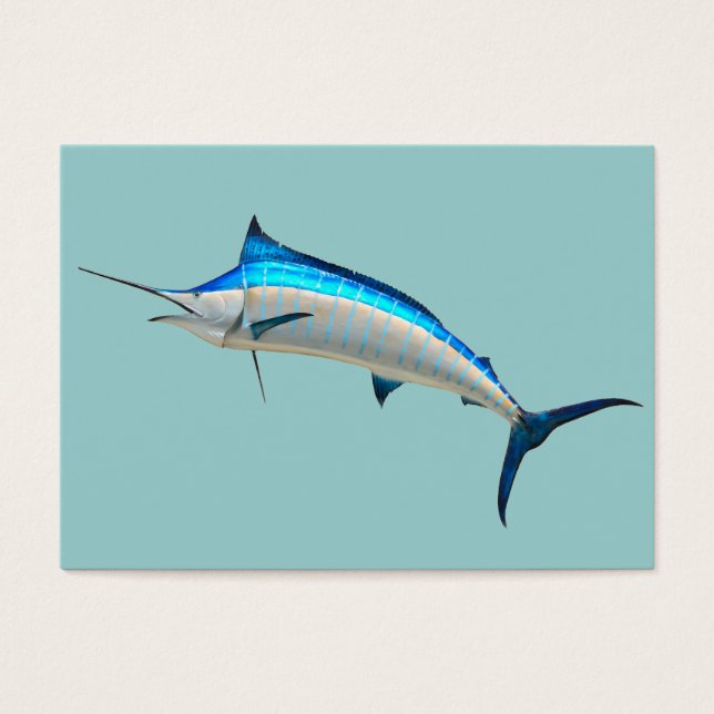 Blue Marlin Visitkort (Framsidan)