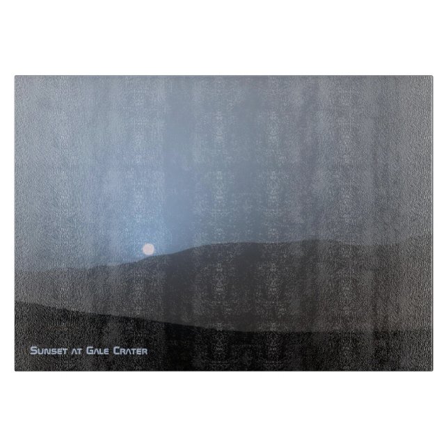 Blue Martian Sunset (Framsidan)