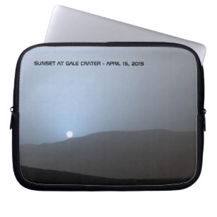 Blue Martian Sunset Laptop Fodral