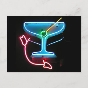 Blue Martini Vykort