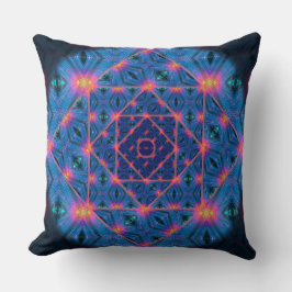 Blue Maskin Ögon Kudde