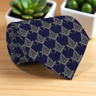 Blue Masonic Masonry Freemason Mönster Slips