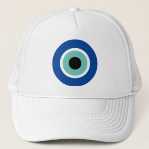 Blue Mati Evil Öga tur & protection logotyp Keps