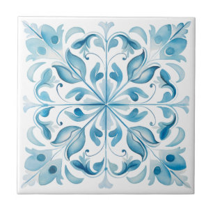 Blue Mediterranean Tuscany Kakelplatta