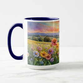 Blue Merle Australian shepherd Puppy Mugg