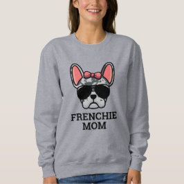 Blue Merle Female Fransk Bulldog Frenchie Hund Mam T Shirt