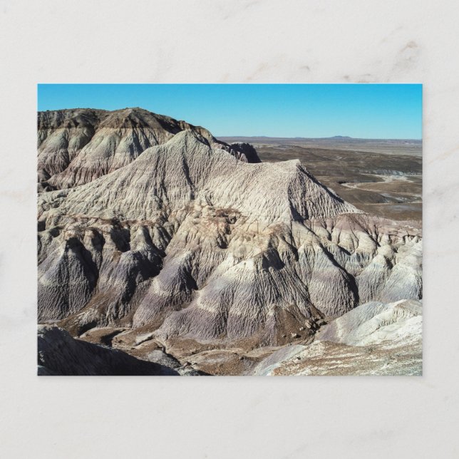 Blue Mesa Badlands, Petrified Forest National Park Vykort (Framsida)