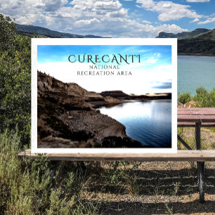 Blue Mesa Reservoir, Curecanti NRA, Gunnison River Vykort
