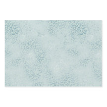 Blue Mint Leopard Skriv ut Glitter